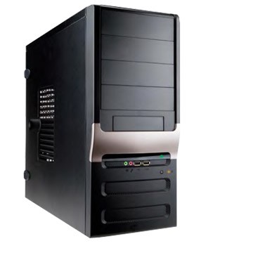 Midi Tower InWin EC025Black 450W USB+Audio  ATX