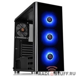 Thermaltake V200 TG/Black/Win/SPCC/Tempered Glass*1 [CA-1K8-00M1WN-01]